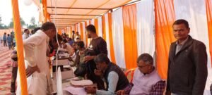शिविर में 4000 से अधिक लोगों का हुआ संतृप्तिकरण